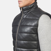 
Vista interna Showing Quilted Polyester Lining & Due tasche interne funzionali