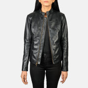 
Rumella Giacca Biker in Pelle da Donna – alternate product view 1