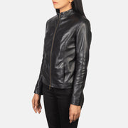 
Rumella Giacca Biker in Pelle da Donna – alternate product view 2