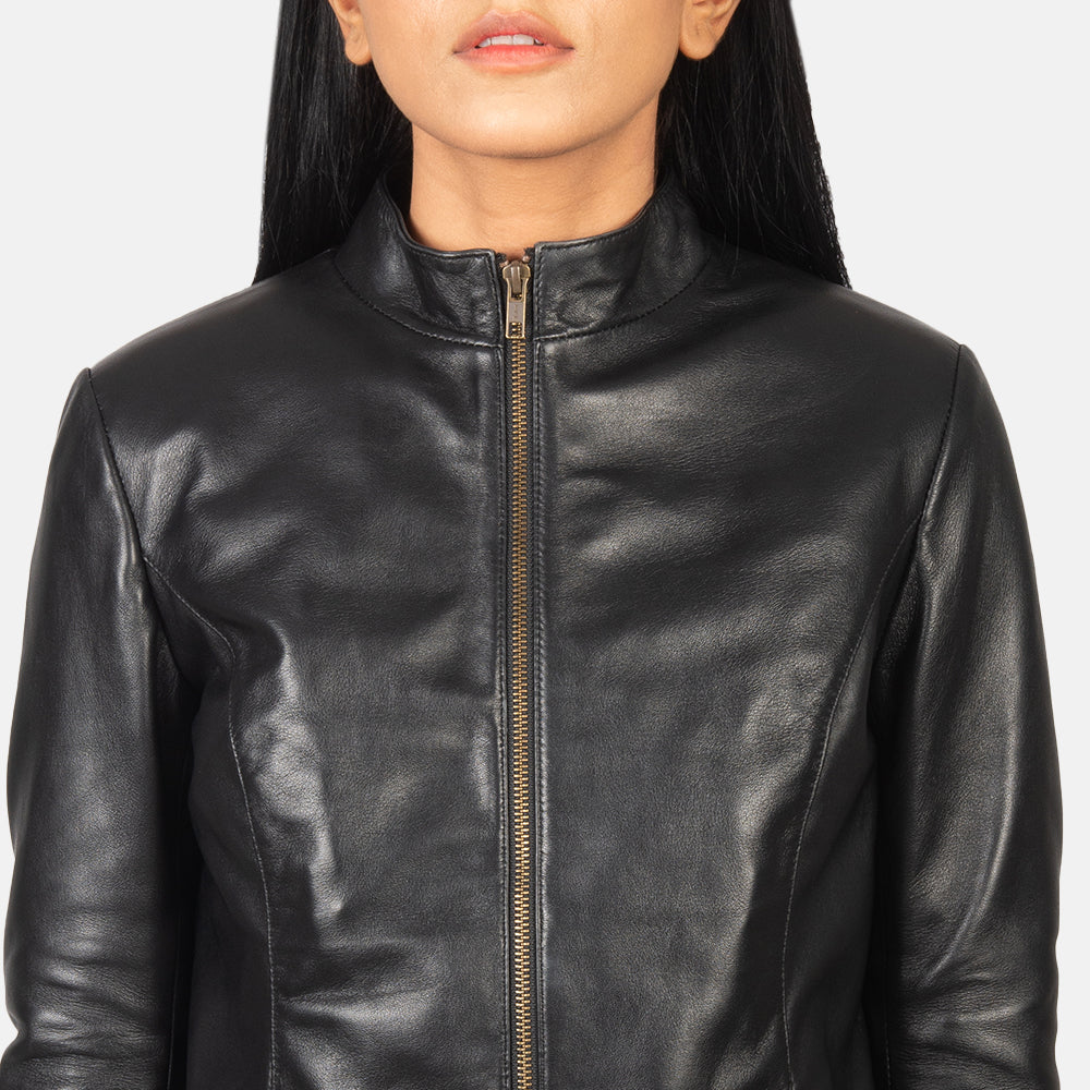 
Rumella Giacca Biker in Pelle da Donna – alternate product view 6