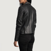 
Authentic Sheepskin Leather with Aniline Finish Grain Texture & Heavy-Duty Seam Stitching Detail