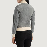 
Sasha A1 Bomber in Pelle da Donna – alternate product view 5