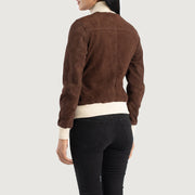 
Sasha A1 Bomber in Pelle da Donna – alternate product view 5