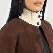 
Sasha A1 Bomber in Pelle da Donna – alternate product view 6