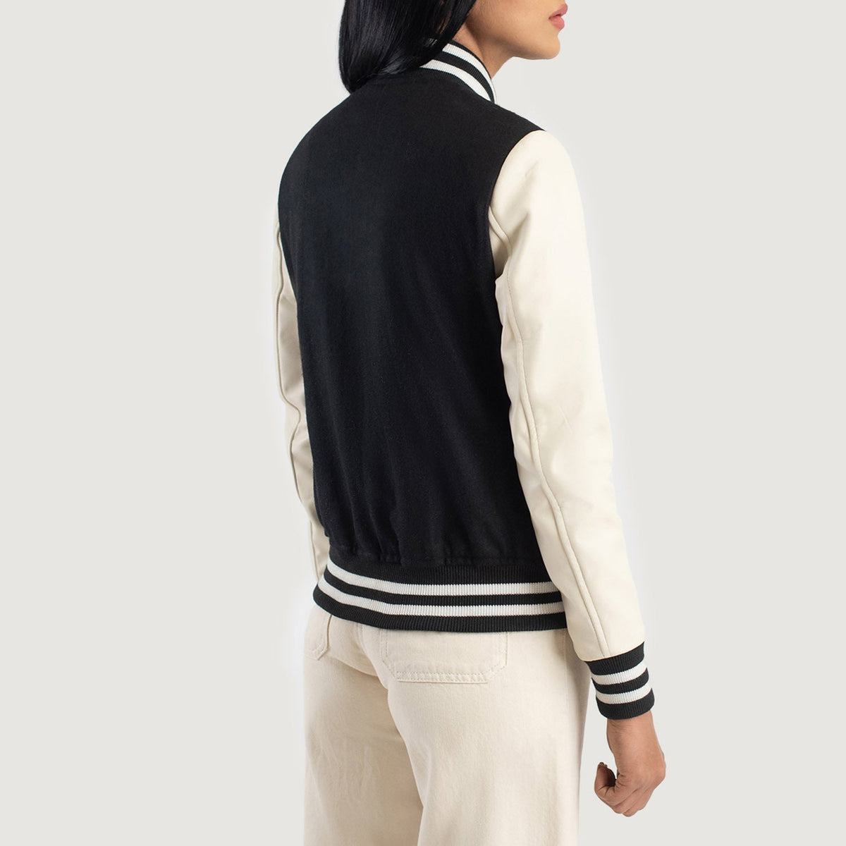 Savant Varsity Giacca in Pelle da Donna – Vista alternativa 5