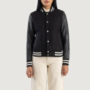 Savant Varsity Giacca in Pelle da Donna – Vista alternativa 4