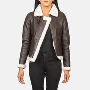 
Sherilyn B-3 Nero Bomber in Pelle da Donna – alternate product view 1