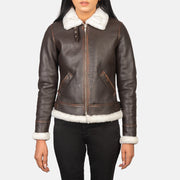
Sherilyn B-3 Nero Bomber in Pelle da Donna – alternate product view 4