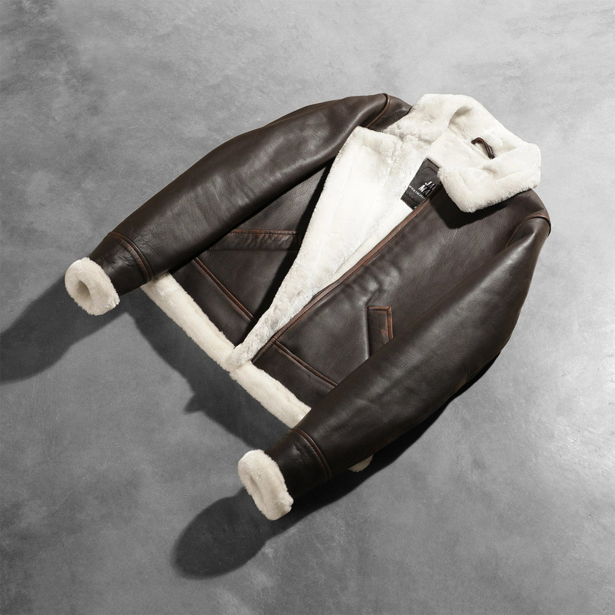 
Sherilyn B-3 Nero Bomber in Pelle da Donna – alternate product view 8