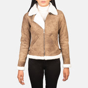 
Sherilyn B-3 Nero Bomber in Pelle da Donna – alternate product view 1