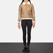 
Sherilyn B-3 Nero Bomber in Pelle da Donna – alternate product view 3