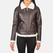 
Sherilyn B-3 Nero Bomber in Pelle da Donna – alternate product view 4