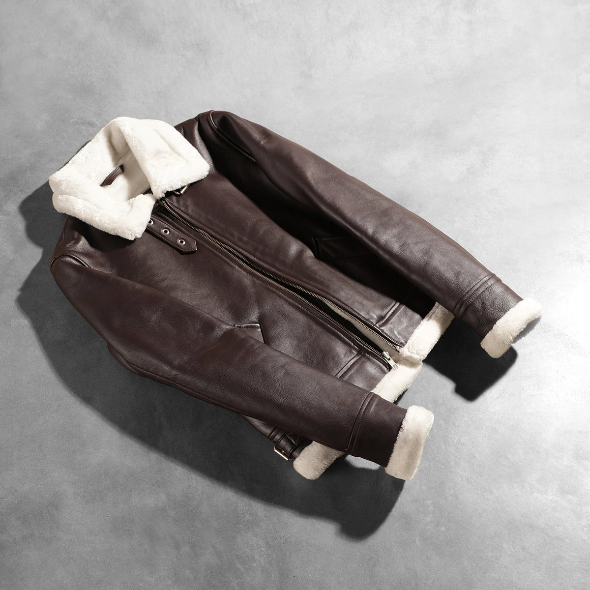 
Sherilyn B-3 Nero Bomber in Pelle da Donna – alternate product view 7