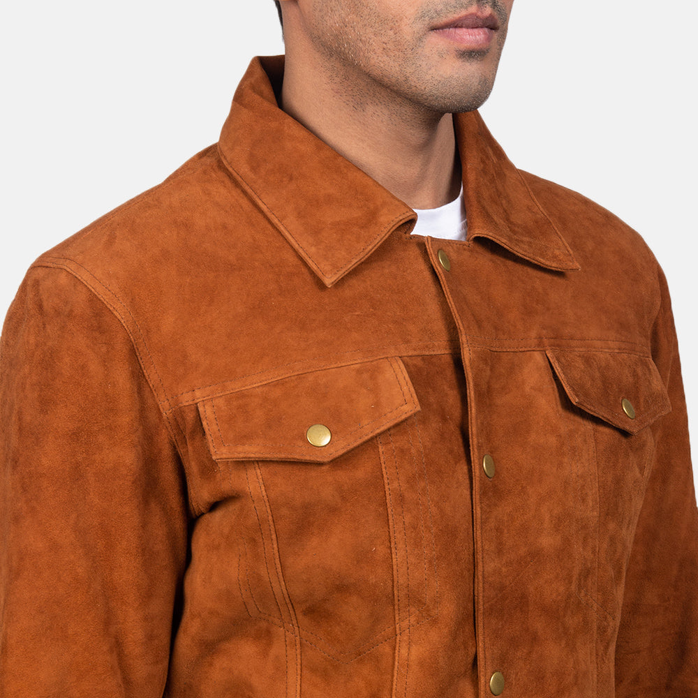 Stallon Giacca in Pelle da Uomo – Vista prodotto alternativa 5
