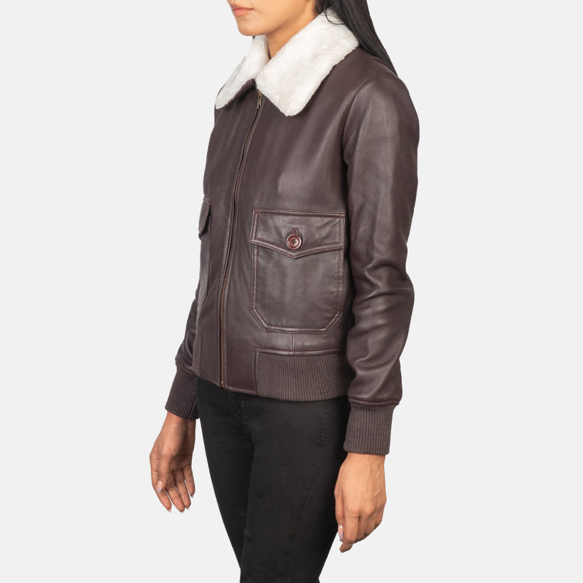 Stella G-1 Bomber in Pelle da Donna