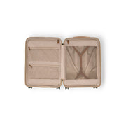 Vista interna Showing Quilted Viscose Lining &amp; Dual Inside Utility Storage Pockets