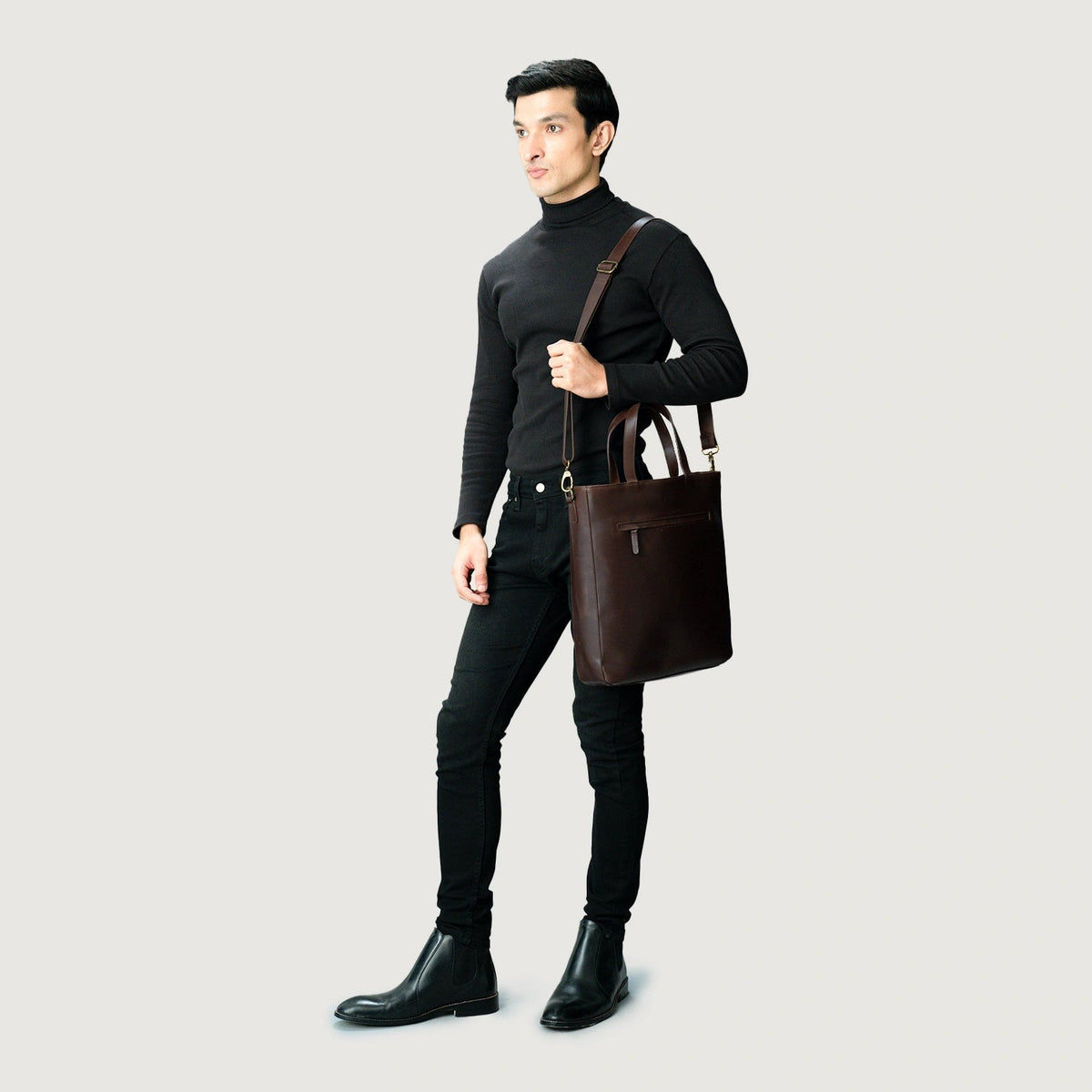 
The Poet Borsa tote in pelle – alternate product view 9