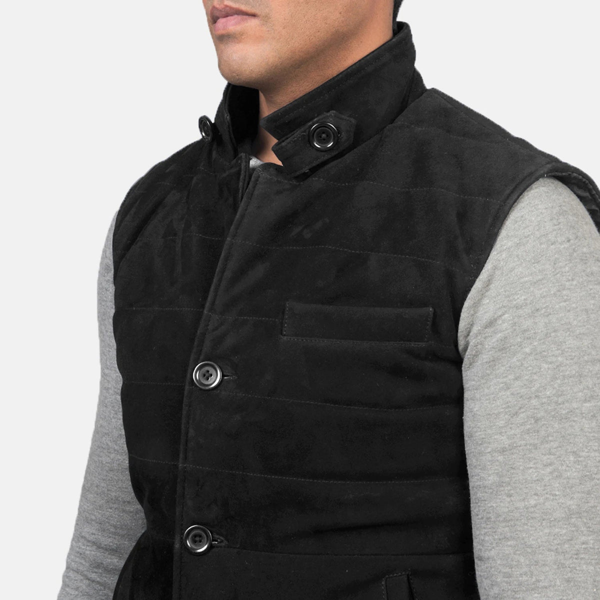 
Vista interna Showing Quilted Polyester Lining & Due tasche interne funzionali