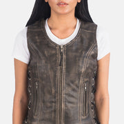 
Vista interna Showing Quilted Polyester Lining & Due tasche interne funzionali