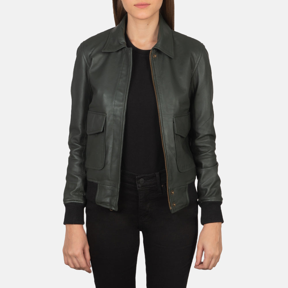 Westa A-2 Bomber in Pelle da Donna – Vista prodotto alternativa 1