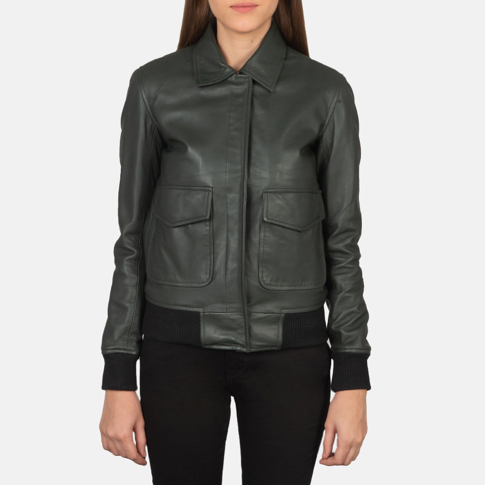 Westa A-2 Bomber in Pelle da Donna – Vista prodotto alternativa 4