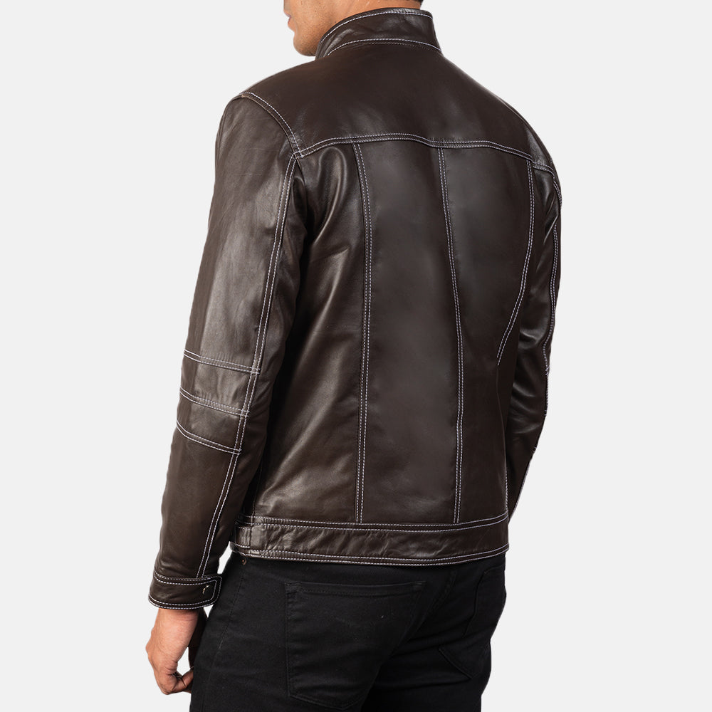Youngster Giacca Biker in Pelle da Uomo – Vista prodotto alternativa 5