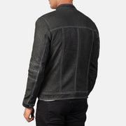 Youngster Giacca Biker in Pelle da Uomo – Vista prodotto alternativa 5