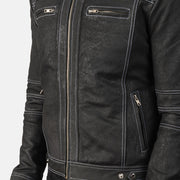 Youngster Giacca Biker in Pelle da Uomo – Vista prodotto alternativa 6