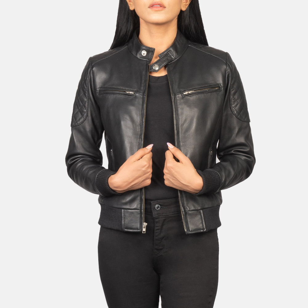 
Zenna Bomber in Pelle da Donna – alternate product view 1