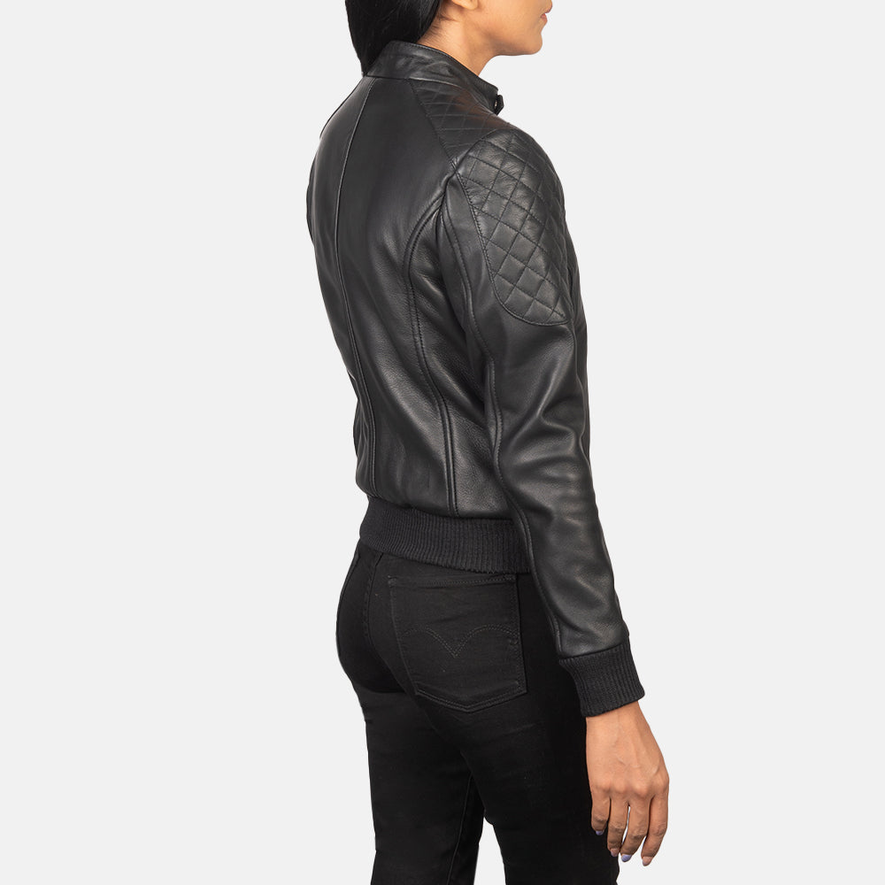
Zenna Bomber in Pelle da Donna – alternate product view 5