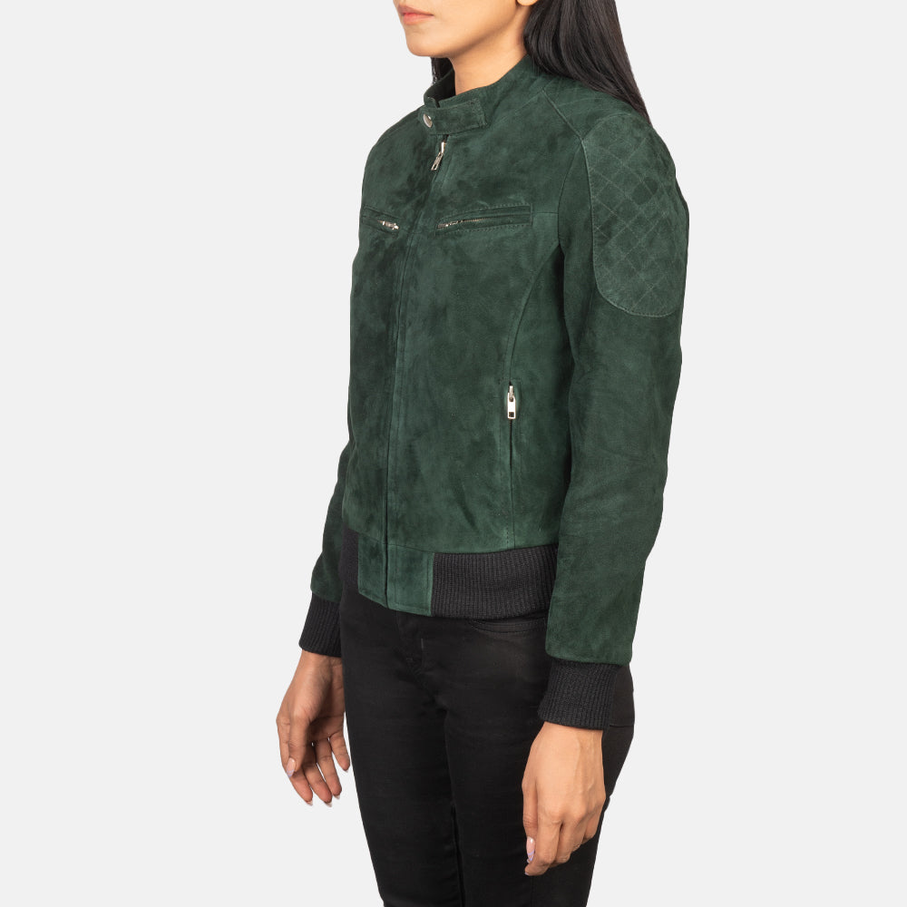 
Zenna Bomber in Pelle da Donna – alternate product view 2