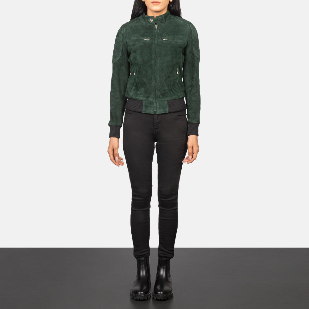 
Zenna Bomber in Pelle da Donna – alternate product view 3