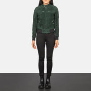 
Zenna Bomber in Pelle da Donna – alternate product view 3