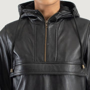 Zest Hooded Pullover Giacca in Pelle da Donna – Vista prodotto alternativa 6