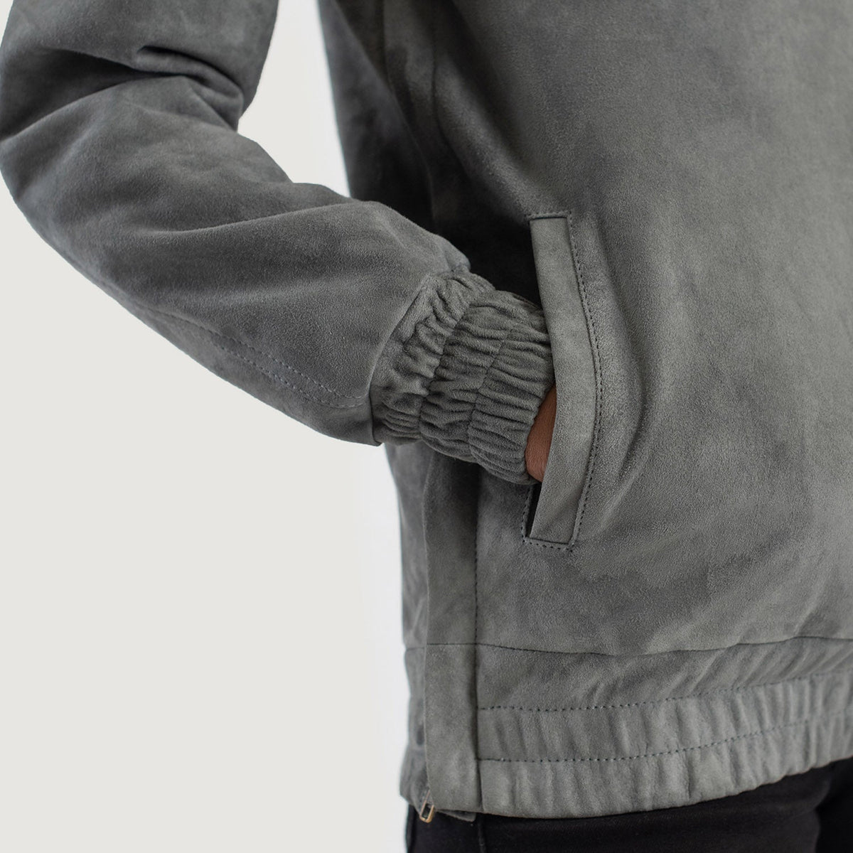 Zest Hooded Pullover Giacca in Pelle da Donna – Vista prodotto alternativa 6